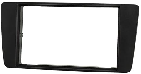 tomzz Audio 2450-015 Doppel DIN Radioblende kompatibel mit Skoda Octavia II III Skoda Yeti schwarz