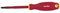 Cofan Destornillador Aislado 1000 V | Pozidrive PZ-0 a PZ-3 | Longitud 60 mm a 150 mm