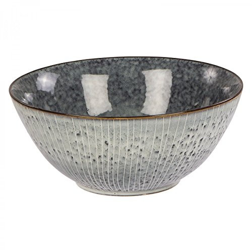 Broste Copenhagen Schale Nordic aus Steingut, 25x11cm