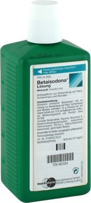 BETAISODONA LOESUNG, 500 ml by MUNDIPHARMA GmbH