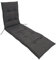 DEGAMO Liegenauflage Polsterauflage Arizona für Gartenliege 190x58cm, Uni - anthrazit