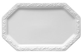 Rosenthal 10430-800001-12865 Maria Milch-/Zucker-Tablett 27 x 16.5 cm, weiß