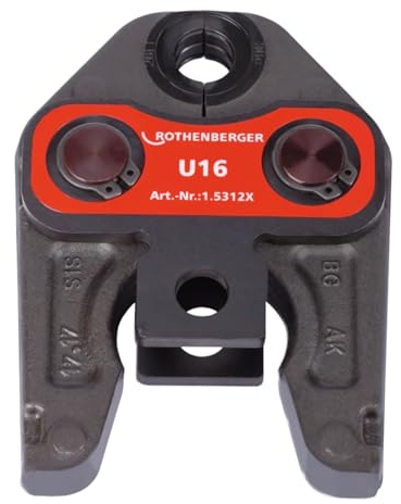 ROTHENBERGER Pressbacke Standard U16 | 015312X | Pressbacke, Presszange, Pressbacke für Pressfittinge