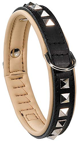 Ferplast Giotto Luxor Dog Collar, 35-39 cm/ 20 mm, Black