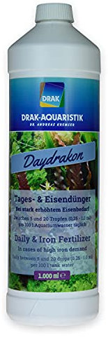 DRAK-Aquaristik Daydrakon Tagesdünger & Eisendünger Fertiglösung - 1,0 Liter