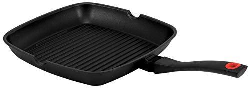 Beka 13527244 Energy Poêle à Frire en fonte d'aluminium 24 cm, Black