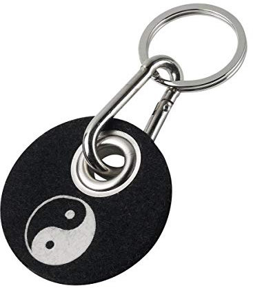 Schlüsselanhänger Rondo Motiv YING YANG