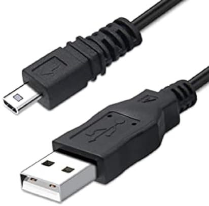 DragonTrading Replacement Compatible UC-E6 USB Charging And Data Transfer Cable for Fuji Finepix S5700 S1850 S1880 S1800 S1730 Digital Cameras