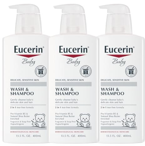 Bébé, Wash Shampoo, parfümfrei, 400 ml Eucerin