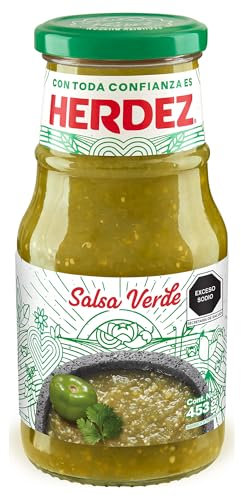 Grüne Soße aus Mexiko, Glas 445g - Salsa Verde HERDEZ 443g