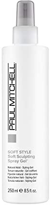 Paul Mitchell Soft Sculpting Spray Gel - flexibles Gel-Haarspray für mehr Volumen ideal für alle Haartypen, Haar-Styling in Salon-Qualität, 250 ml Aloe Vera,Jojoba,Kamille