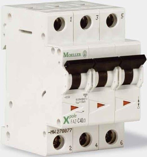 Eaton (Moeller) Leitungsschutzschalter faz-c4/3 C 4 A, rücksetzbarer 3P