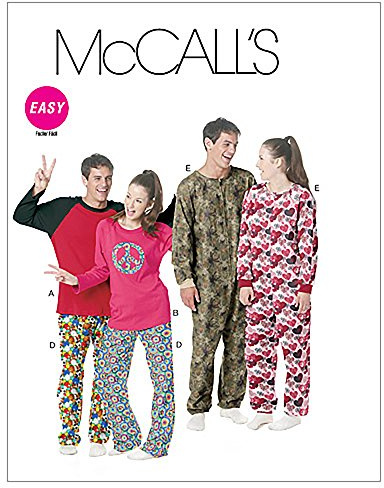 McCall's Patterns M6251 Size Z Large - Extra-Large Misses'/ Men'S/ Teen Boys' Tops, Pants and Jumpsuit, Pack of 1, White