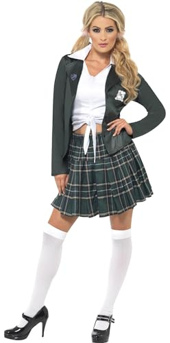 Smiffys Nurse Delirium Costume, Black/White, Small