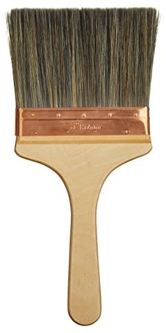 ProDec 6 inch Pure Bristle Trade Professional Wall Brush for Fast Painting with Emulsion Paints on Walls and Ceilings and as a Splash Brush for Plastering, 6 150mm