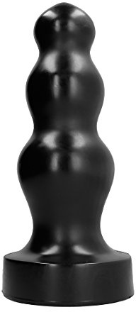 All Black Analdildo/Analplug - 38 cm Länge - Schwarz