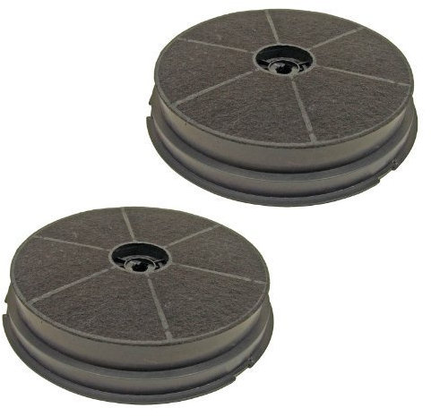 First4spares Filtres anti-odeur anti-graisse rond en charbon pour hotte aspirante CDA (Lot de 2)