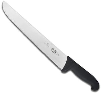Victorinox Fibrox Küchenmesser Schlachtmesser, Extra Scharfe Klinge, Rostfreier Stahl, Spülmaschinengeeignet, Swissmade