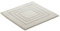 Vossen 1100540721 Feeling - Badeteppich, 60 x 60 cm, light grey