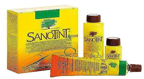 SANOTINT Sensitive 72 Castaño Claro Ceniza - 125 ml dorado, 500 gramo, 1