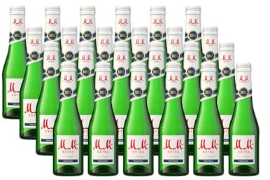 MM Extra Sekt Trocken – Temperamentvoller, spritziger Sekt in der Kleinflasche (24 x 0,2l)
