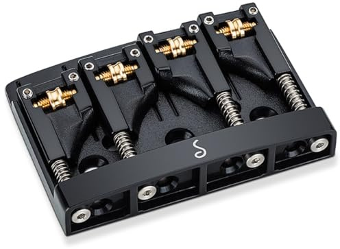 Schaller Bass Bridge Black Chrome - 3D-4 Model - 4 string