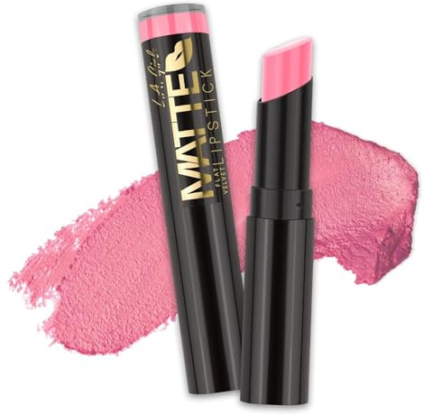 L.A. Girl Matte Flat Velvet Lipstick, Sweet Revenge GLC803