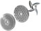 WolfCut Grilles pour toutes les tailles Hachoir à viande 10 & 12 2 mm + 6 mm Alésage et 1 couteau faucille – pour hachoir jupiter – Bosch – de Alexander – GASTROBACK – Prospero