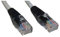 20m Crossover-Kabel mit schwarzen Stiefeln - Premium-Qualität / geschirmte (FTP) / RJ45 / network / Ethernet / cat5e / patch / Peer to Peer / console auf Konsole oder PC