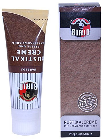 Bufalo Rustikal Creme mit Schwamm 75 ml Farblos