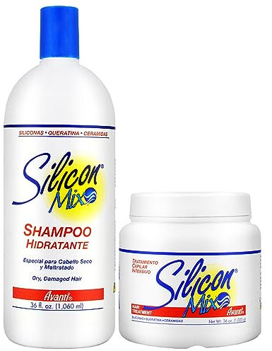 Silicon Mix Shampoo 36oz + Deep Treatment 36oz (Combo Set) by Silicon Mix