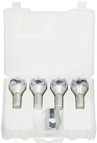 Renault Accesorios 7711239099 Juego 4 Tornillos Antirrobo para Llanta de Chapa, Juego de 4