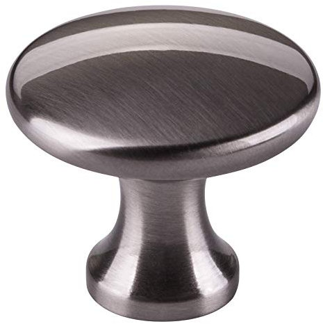 1 x SO-TECH® Möbelknopf DENISE Edelstahloptik Ø 29 mm - Design trifft auf Funktion - Knopfgriff Küchengriff Küchenknopf Möbelgriff