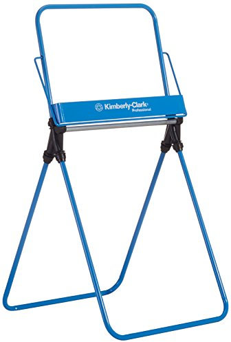 Kimberly-Clark Professional Floor Standing Large Roll Wiper Dispenser 6154-1 x Blue Portable Dispenser