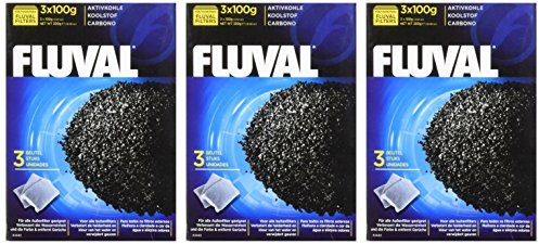 Fluval Carbon Nylon Beutel für Aquarium, 100 g, 9er-Pack