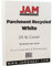 JAM PAPER Parchment Paper - 90 GSM - 215.9 x 279.4 mm - White Recycled - 50 Sheets/Pack