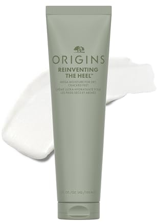 Origins Reinventing the Heel Foot Cream for Dry, Cracked Feet | Beruhigt trockene Haut | Mit Sheabutter, Jojobaöl und Salicylsäure, 150 ml