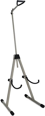 Ingles Verstellbarer klappbarer Cello-/Bassständer (SA-22), Grau