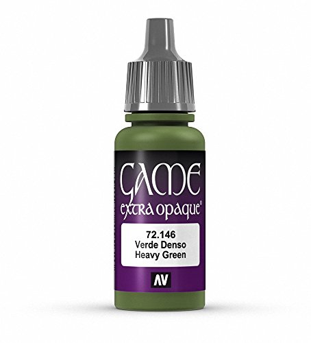 Vallejo Extra Opaque 17 ml Acrylic Paint - Heavy Green