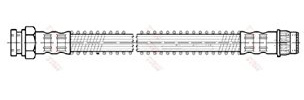 TRW Bremsschlauch PHA424 Länge: 210mm, | Kompatibel mit: CITROËN C2, C2 ENTERPRISE, C3 I, C3 Pluriel, PEUGEOT 1007
