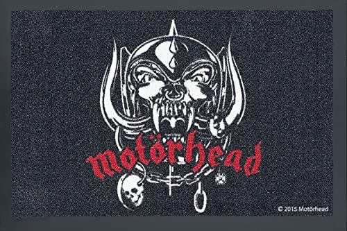 Motörhead Snaggletooth Unisex Fußmatte schwarz 100% Polyamid 60 x 40 cm Band-Merch, Bands