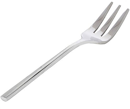 Nirosta Fackelmann 47954 Kuchengabel Paris aus Edelstahl, Silber, 14 x 6 x 2,5 cm