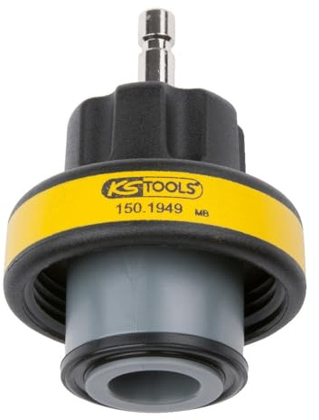 KS Tools 150.1949 Kühlsystem-Bajonettadapter, #14, IG M52x3, gelb