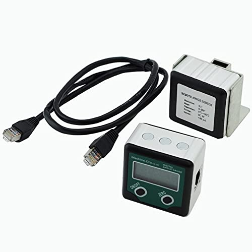 Angle Tilt Sensor/Inclinometer with Remote Display - Pendulum Type Angle Measurer