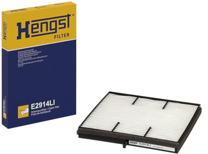 HENGST - Innenraumfilter E2914LI - Luftfilter für den Innenraum mit Pollenfilter - Filtert Staub & Pollen für Allergiker - Für saubere Luft im KFZ - Automotive Zubehör für Fahrzeuge