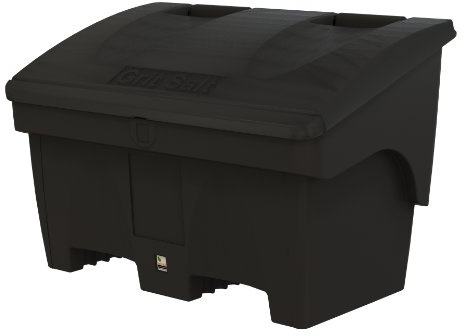 Office Needs Direct Salt and Grit Bin Black 400 Litre
