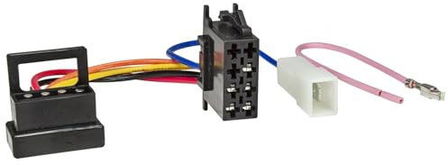 tomzz Audio 7034-001 Radio Adapter Kabel kompatibel mit Mercedes Serie 190 W201 E W124 S W140 (nur Strom) auf 8pol ISO Norm