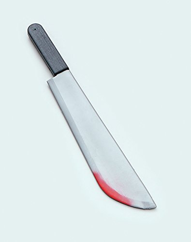Machete Large + Blood Splatters Novelty Weapon for Novelty Weapon Fancy Dress Novelty Weapon