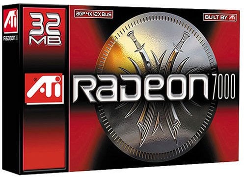 ATI Technologies 100-43020 Radeon 7000 32 MB DDR SDRAM AGP 4x Graphics Card