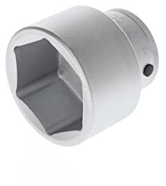 GEDORE Douille, Entraînement 3/4 20 mm, 6 pans, Diamètre 55 mm, Outil, 32 55, Acier chromé